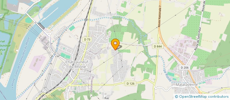 localisation de l'entreprise NEUROFIAB  MALATAVERNE