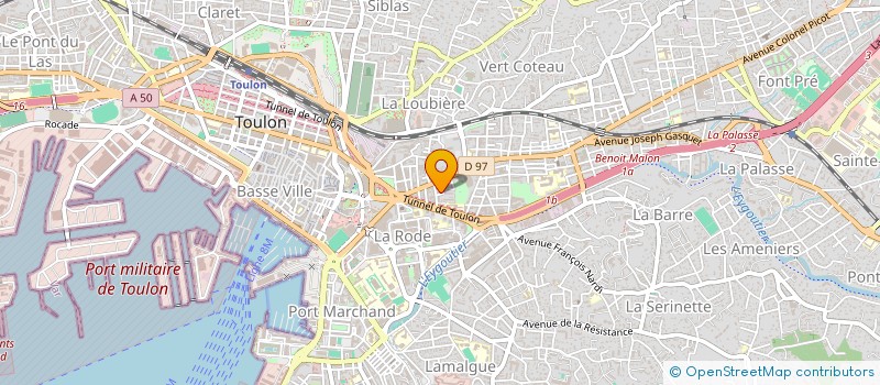 localisation de l'entreprise NEUROFLOW CONSULTING  TOULON