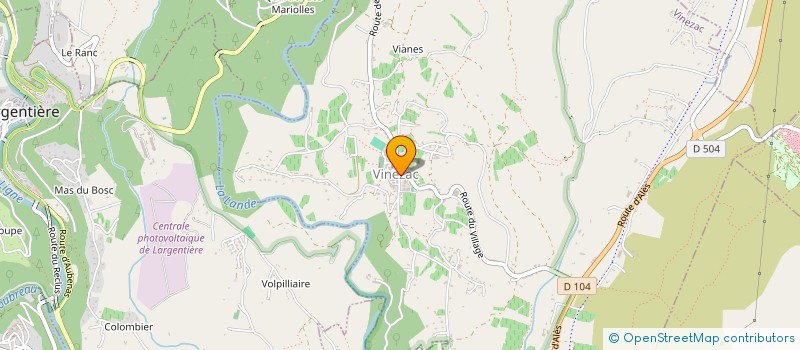 localisation de l'entreprise NEUROGEL EN MARCHE  VINEZAC