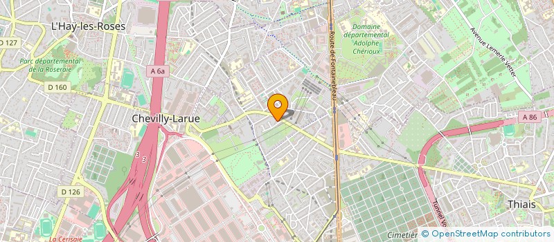 localisation de l'entreprise NEUROLAN  CHEVILLY LARUE