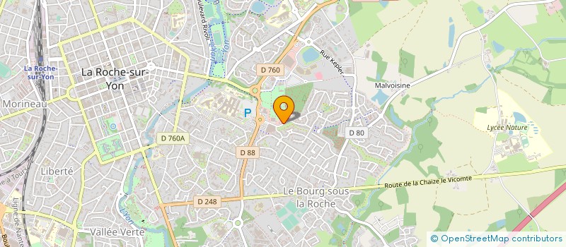 localisation de l'entreprise NEUROLOG'YON à LA ROCHE-SUR-YON
