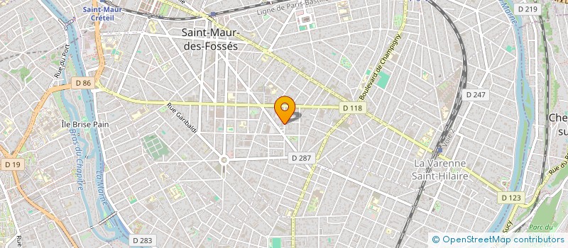 localisation de l'entreprise NEUROLOGI'K à SAINT-MAUR-DES-FOSSES