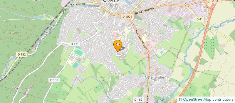 localisation de l'entreprise NEUROLOGIE DES TANNEURS  SAVERNE