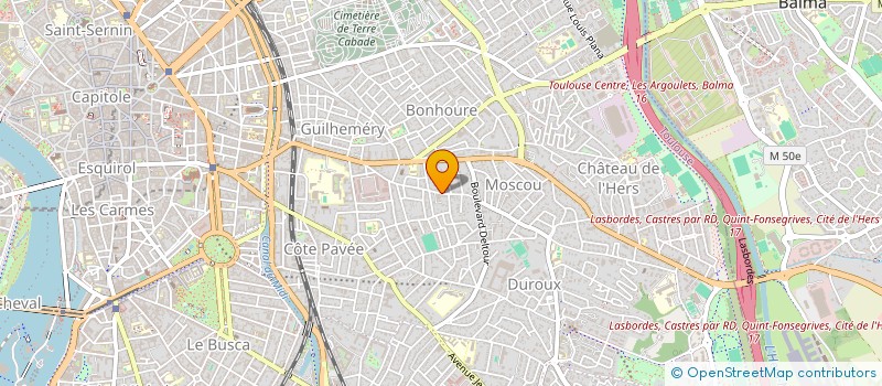 localisation de l'entreprise NEUROLOGIE - LA CROIX DU SUD à TOULOUSE