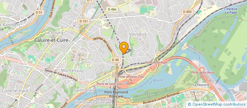 localisation de l'entreprise NEUROLYNQ  CALUIRE-ET-CUIRE