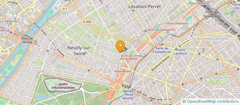 localisation de l'entreprise NEUROMODULATION THERAPY ASSOCIATION  NEUILLY-SUR-SEINE