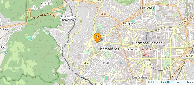 localisation de l'entreprise NEURON 63 à CHAMALIERES