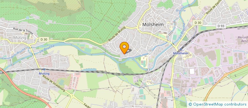 localisation de l'entreprise NEURONALITY  MOLSHEIM