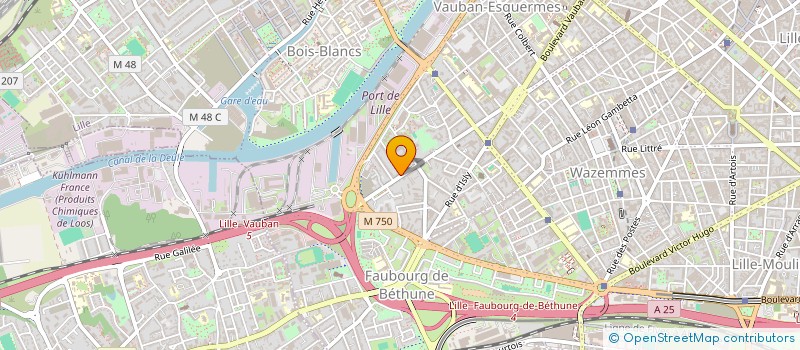 localisation de l'entreprise NEURONALYS à LILLE