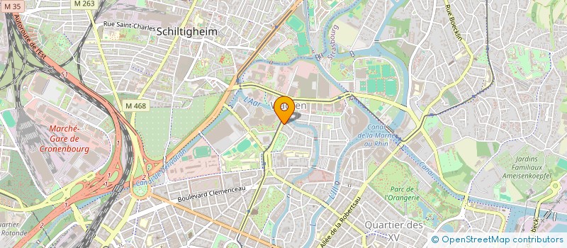 localisation de l'entreprise NEURONE CONNEXION COMMUN STRATEGIES à STRASBOURG