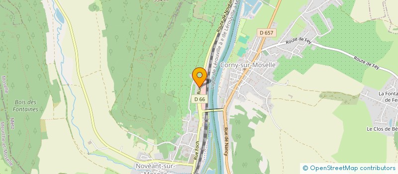 localisation de l'entreprise NEURONIS CONSULTING  NOVEANT-SUR-MOSELLE