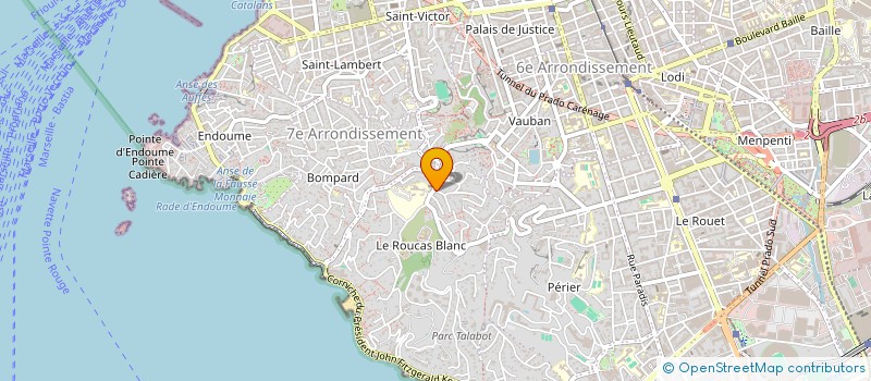 localisation de l'entreprise NEUROPCAM  MARSEILLE