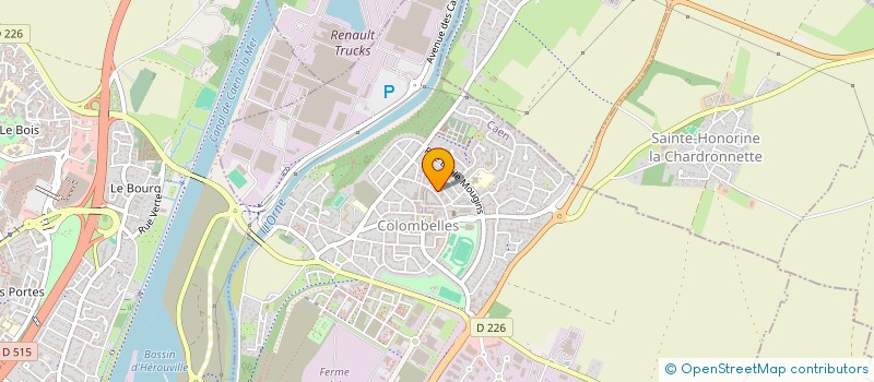 localisation de l'entreprise NEUROSHOST  COLOMBELLES