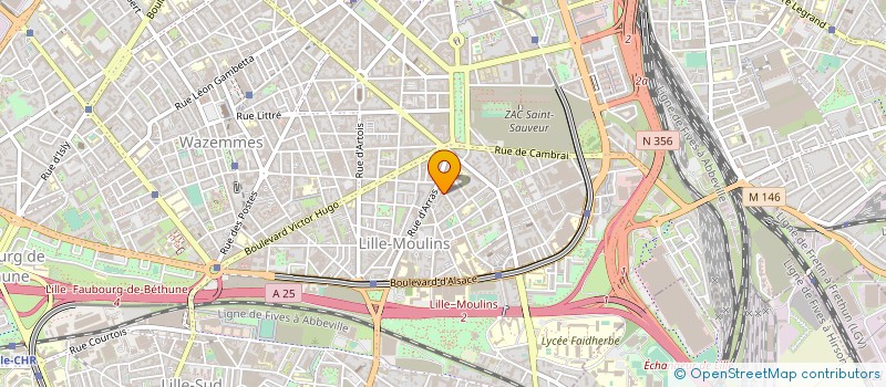 localisation de l'entreprise NEUROSYNTHETIC à LILLE