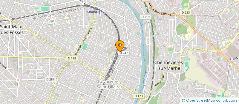 localisation de l'entreprise NEUROTRAINING94 à SAINT-MAUR-DES-FOSSES