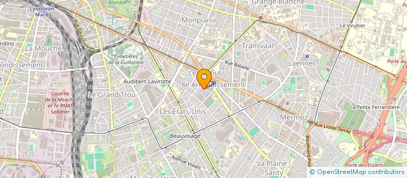 localisation de l'entreprise NEUROVISION SPORT & PERFORMANCE à LYON