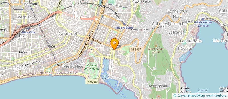 localisation de l'entreprise NEUSEN à NICE