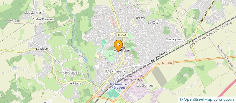 localisation de l'entreprise NEUTRON  MEXIMIEUX
