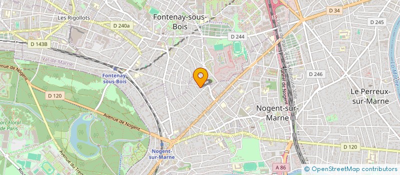 localisation de l'entreprise NEUTRON à NOGENT-SUR-MARNE