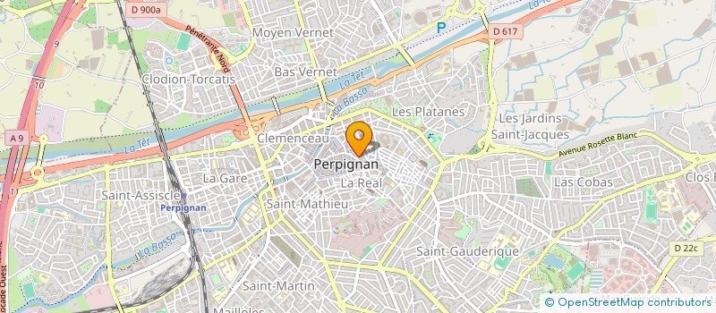 localisation de l'entreprise NEUTZNER ET ASSOCIES  PERPIGNAN