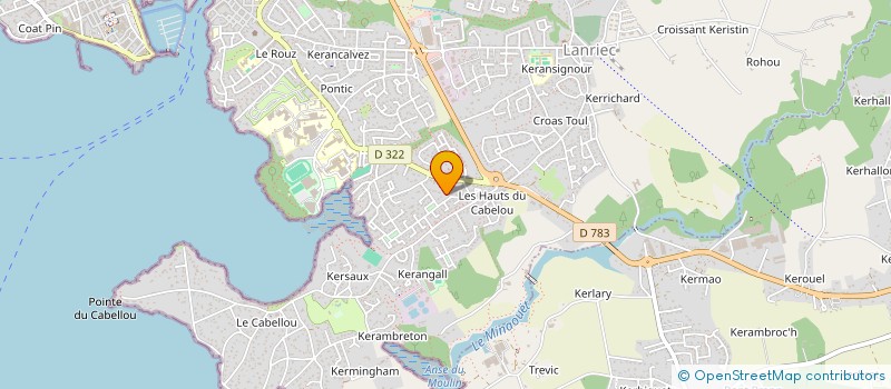 localisation de l'entreprise NEUVAS IMMO  CONCARNEAU