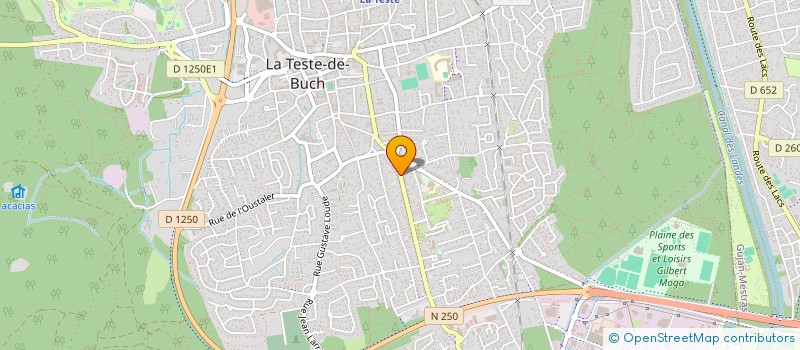 localisation de l'entreprise NEUVE IMMO  LA TESTE-DE-BUCH