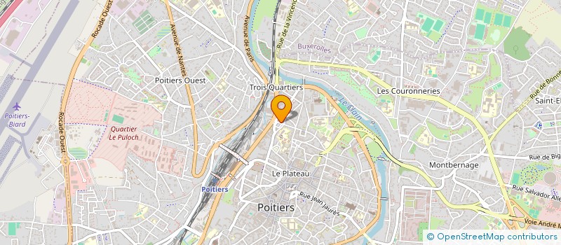 localisation de l'entreprise NEUVIEME ART EN VIENNE à POITIERS