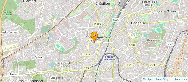 localisation de l'entreprise NEUVIEME CERCLE à FONTENAY-AUX-ROSES