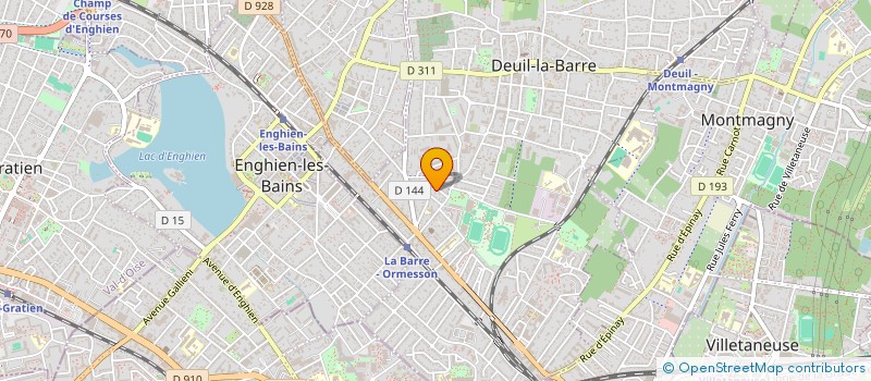 localisation de l'entreprise NEUVIEME PORTE  DEUIL-LA-BARRE