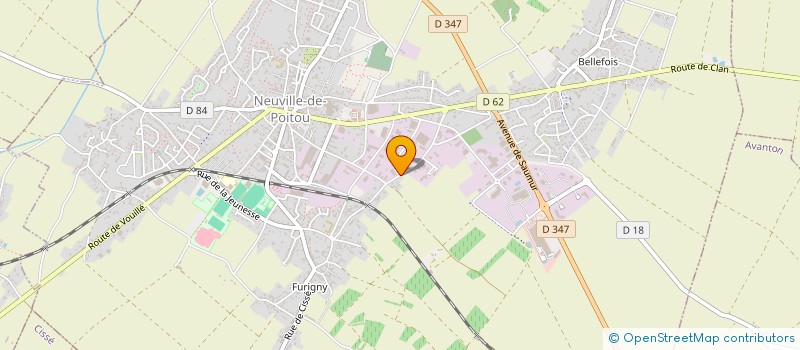 localisation de l'entreprise NEUVIL LOCATION à NEUVILLE-DE-POITOU