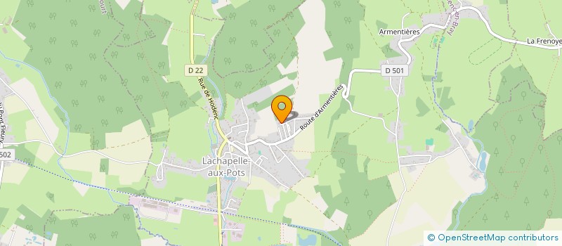 localisation de l'entreprise NEUVILLE  SENANTES