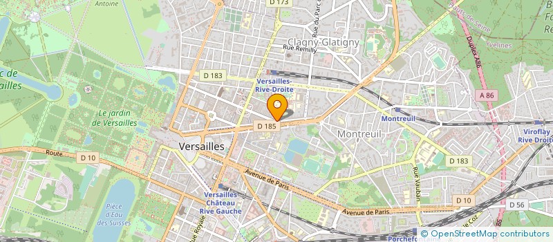 localisation de l'entreprise NEUVILLE DIS à VERSAILLES