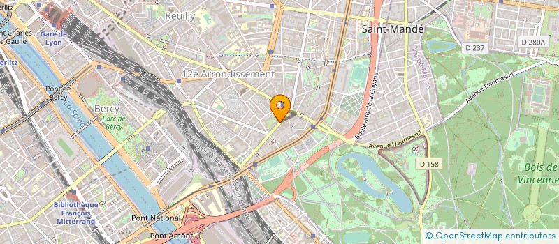 localisation de l'entreprise NEUVILLE MAURICE  PARIS