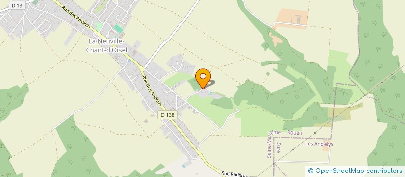 localisation de l'entreprise NEUVILLE SCI  LA NEUVILLE-CHANT-D'OISEL