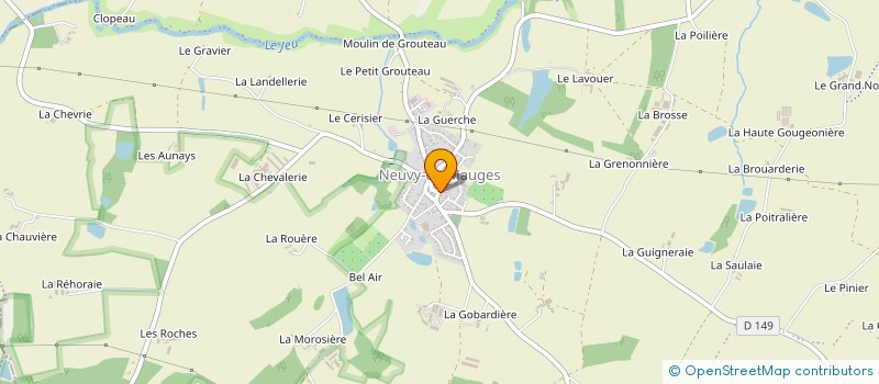 localisation de l'entreprise NEUVILLOISIRS  CHEMILLE-EN-ANJOU