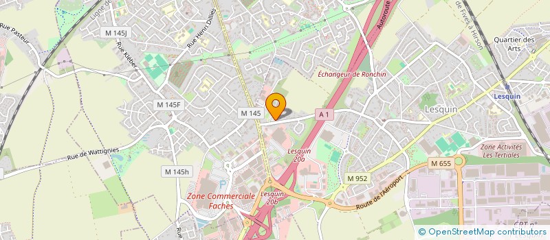 localisation de l'entreprise NEUVIREUIL INVEST à LESQUIN