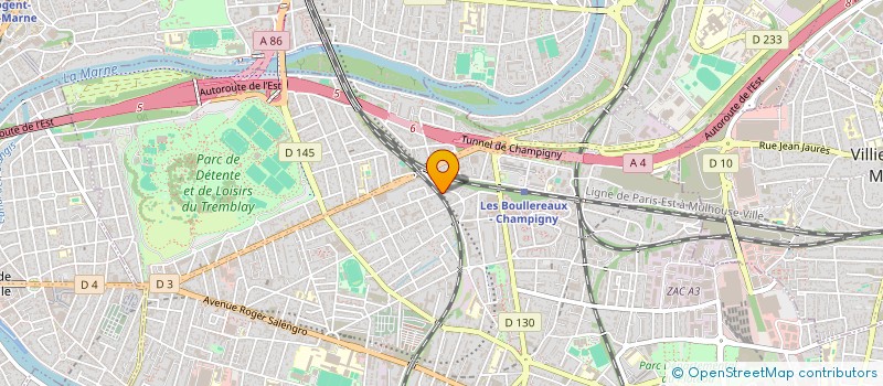 localisation de l'entreprise NEUVOA PATRIMOINE à CHAMPIGNY-SUR-MARNE