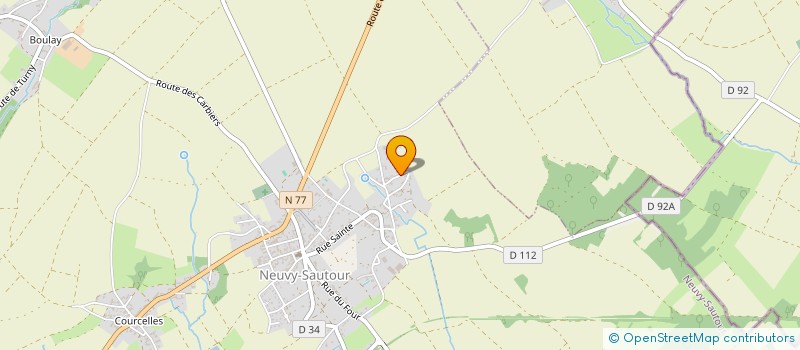 localisation de l'entreprise NEUVY-SAUTOUR PATRIMOINE  NEUVY-SAUTOUR