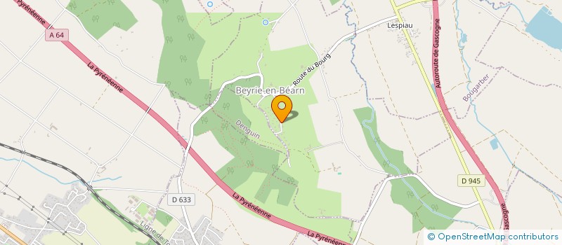 localisation de l'entreprise NEV  BEYRIE-EN-BEARN