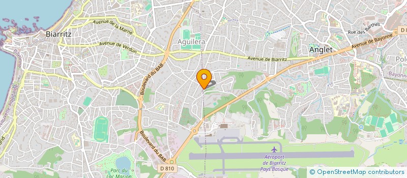 localisation de l'entreprise NEV-G à BIARRITZ