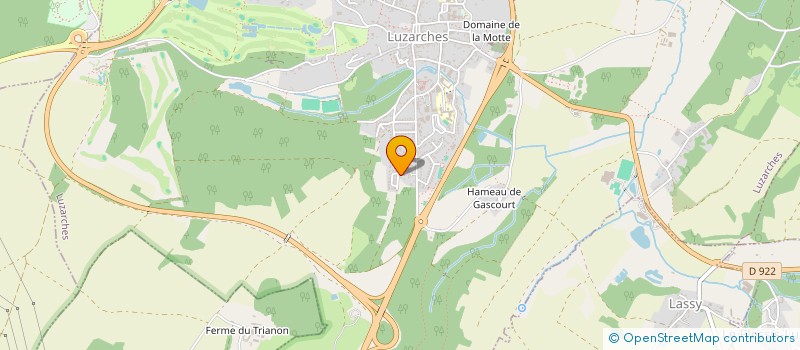 localisation de l'entreprise NEV-NEY  LUZARCHES