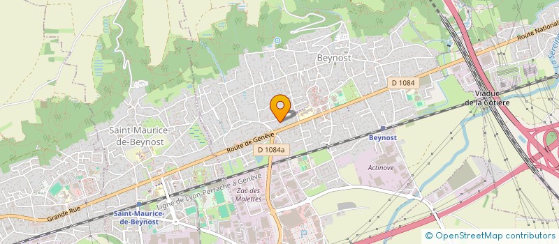 localisation de l'entreprise NEV SERVICES à BEYNOST