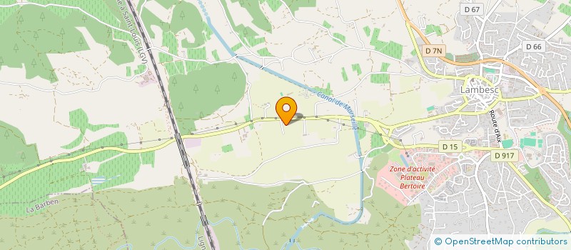 localisation de l'entreprise NEVA  LAMBESC