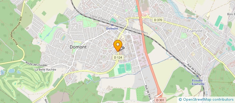 localisation de l'entreprise NEVA  DOMONT