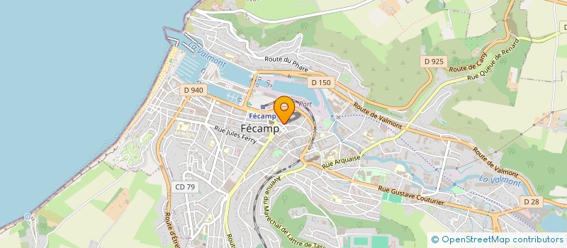 localisation de l'entreprise NEVA à FECAMP