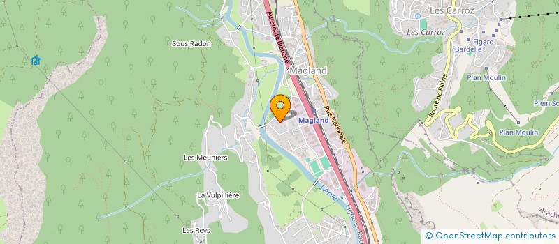 localisation de l'entreprise NEVA EDITIONS  MAGLAND