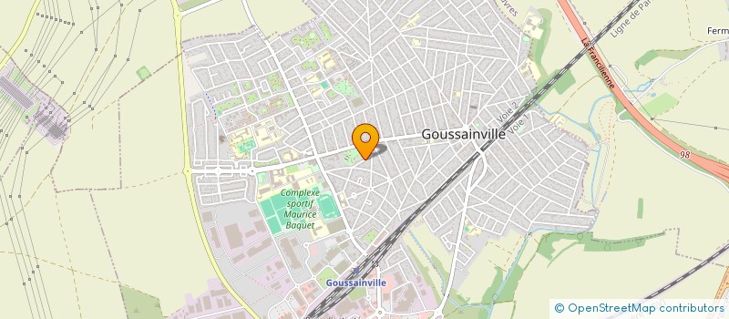 localisation de l'entreprise NEVA EVENTS  GOUSSAINVILLE