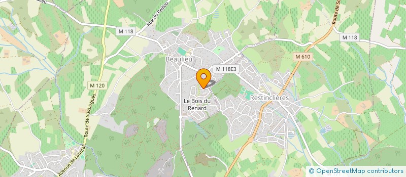 localisation de l'entreprise NEVA GROUP  BEAULIEU