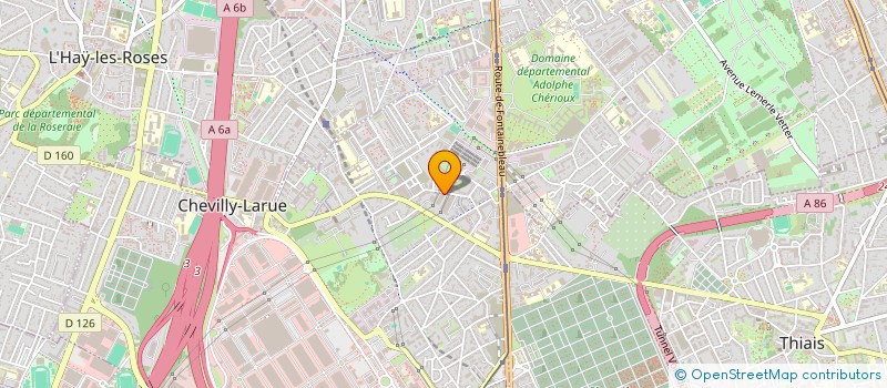 localisation de l'entreprise NEVA LOCATIONS  CHEVILLY-LARUE