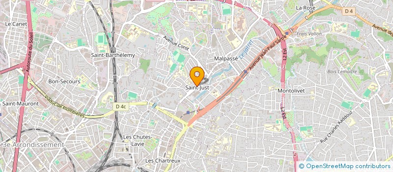 localisation de l'entreprise NEVA POLES  MARSEILLE